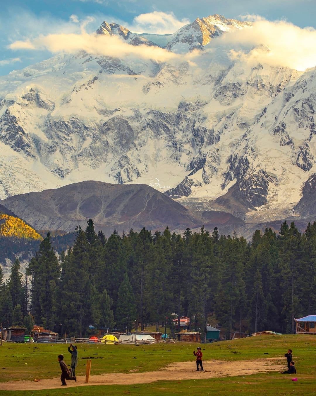 Snowy Nanga Parbat Snowy Nanga Parbat